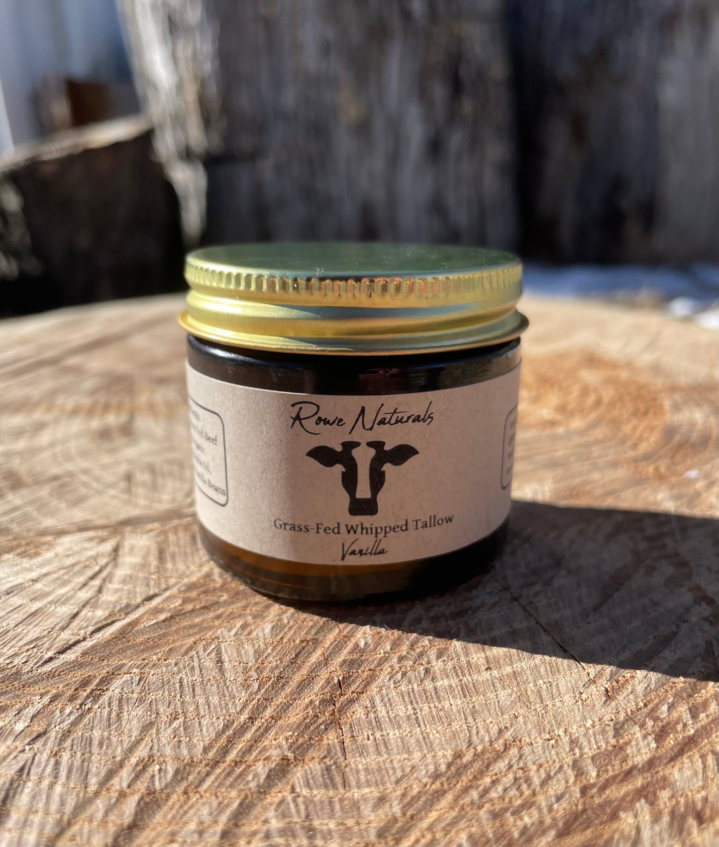 100% Grass-Fed Vanilla Whipped Tallow